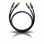 Oehlbach XXL Black Connection RCA 2x1.25m